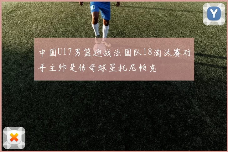 中国U17男篮迎战法国队18淘汰赛对手主帅是传奇球星托尼帕克